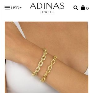 Circular pave bracelet from Adina’s jewels